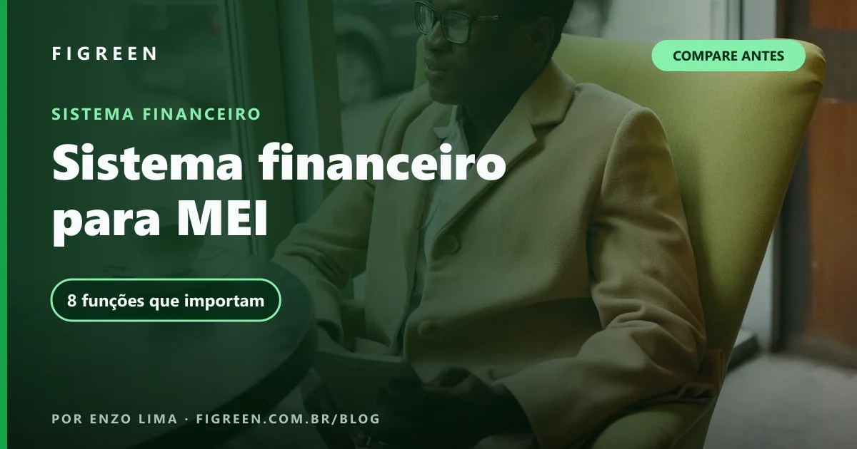 Empresário sentado em uma cafeteria, pensativo, consultando um tablet ao lado de uma xícara.